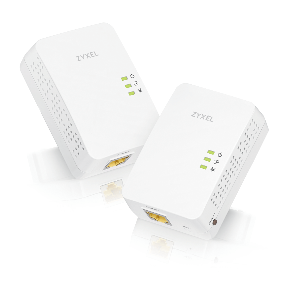 Zyxel PLA5405 v2 Комплект Powerline адаптеров AV1300 (до 1300Мбит/с), 1xLAN GE