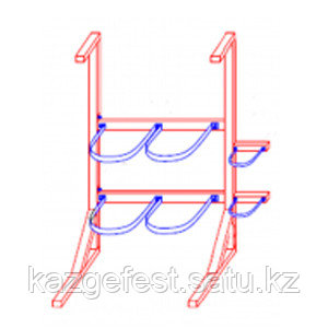 Стойка для модуля 90 л. - 2 - ПБ
