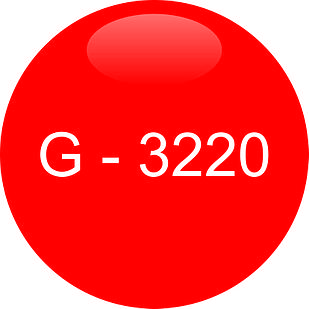 Винил красный G - 3220 (1,22м х 45,7м)