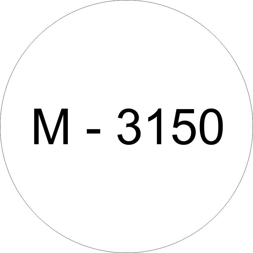 Винил белый M - 3150 (1,22м х 45,7м)