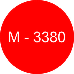 Винил красный М - 3380 (1,22м х 45,7м)