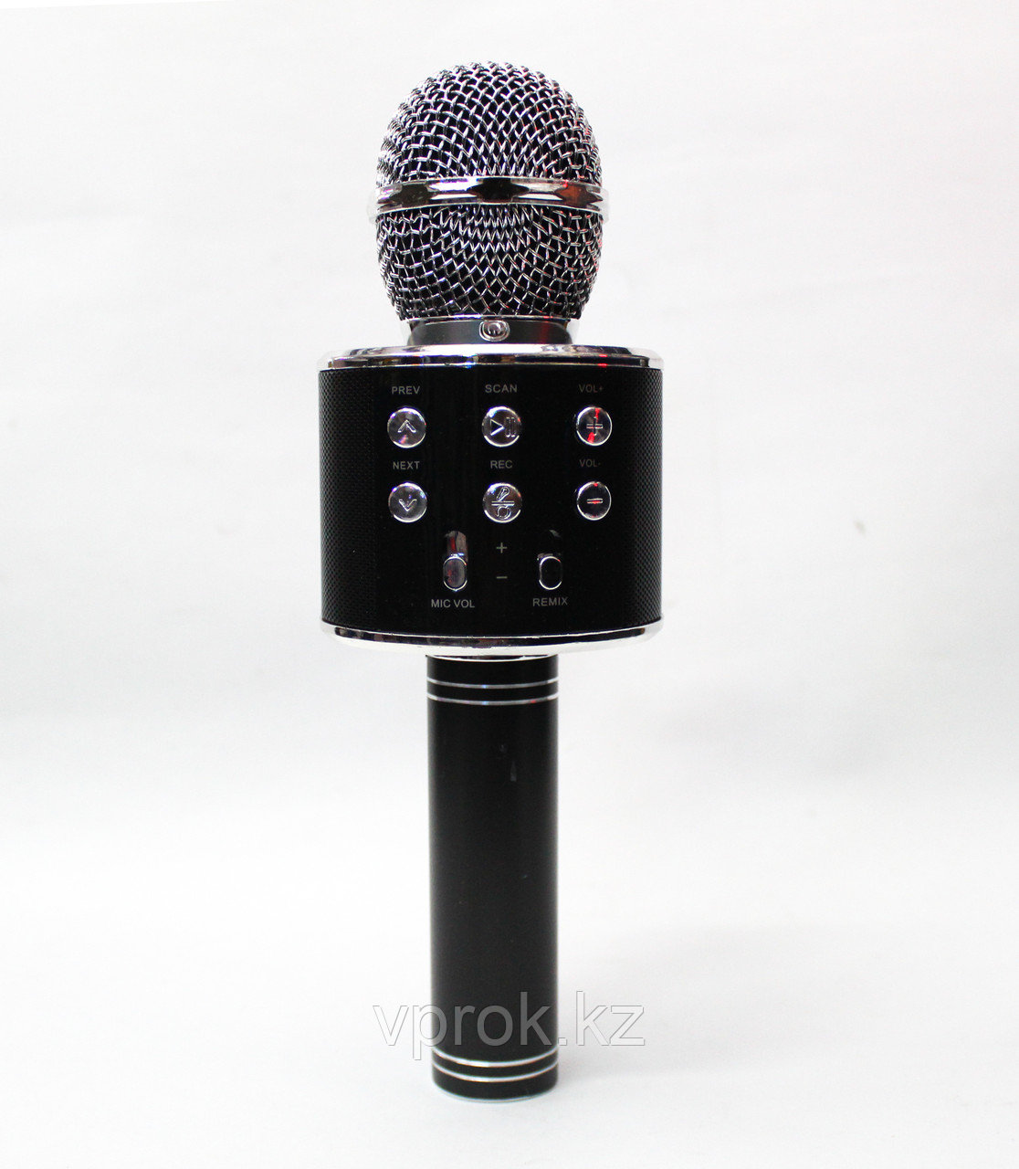 Беспроводной караоке микрофон WS-858 Black