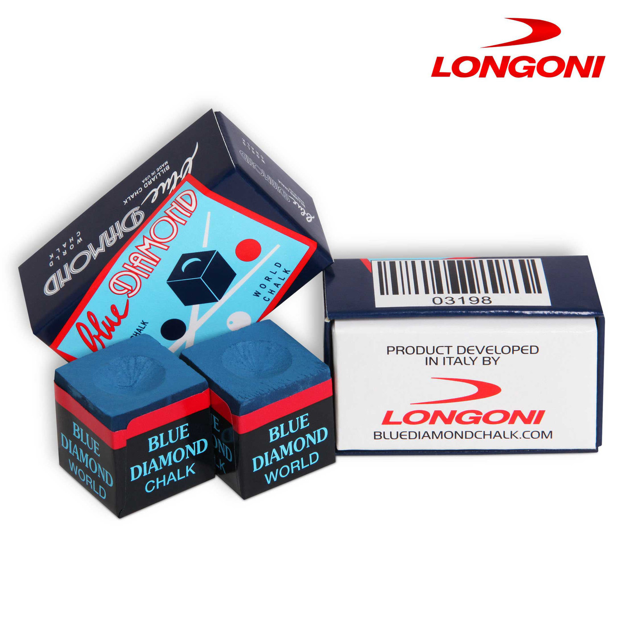 Мел для бильярда «Blue diamond longoni»