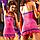 NeonBarock Мини-платье OS (42-46), розовый, фото 3