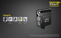 Фонарь для action-камер NITECORE GP 3 CRI, фото 2