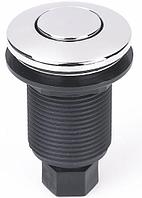 Кнопка пневматического управления арт. 9575, хром , накладка сталь