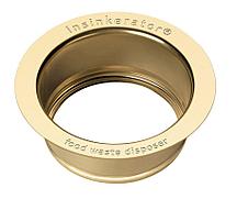 Фланец в мойку в цвете "French Gold"