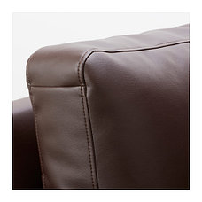 Кресло ФИКСХУЛЬТ темно-коричневый ИКЕА, IKEA  , фото 3