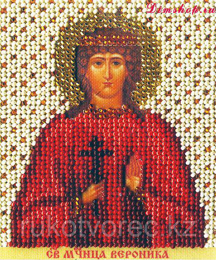Набор для вышивки бисером Чарівна Мить Б-1215 Икона святая мученица Вероника