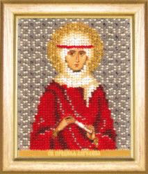 Набор для вышивки бисером Чарівна Мить Б-1176 Икона святая праведная Ангелина - фото 1 - id-p50491531