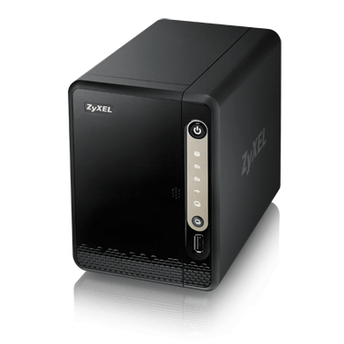 Zyxel NAS326 Сетевое хранилище на 2 диска (до 12 ГБ каждый), 1xLAN GE, 2xUSB3.0, 1xUSB2.0 - фото 2 - id-p50497050