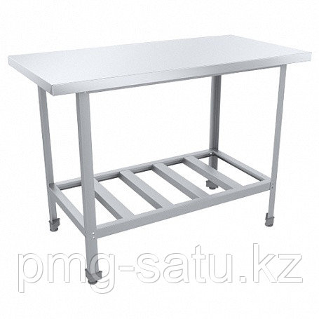 Стол разделочный СТАНДАРТ ЦК СРО-12/6СЦК 1200х600х870(890) мм., полка-решетка