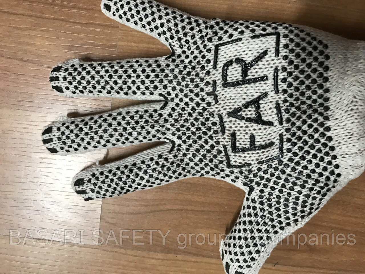 Перчатки хб с ПВХ точками FAR