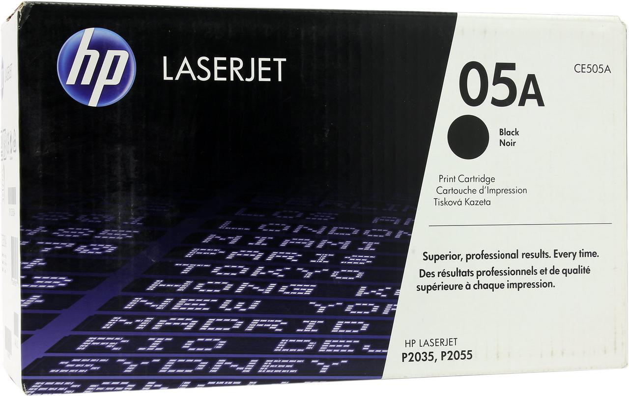 Картридж лазерный Черный НР (№05A) для HP HP LaserJet P2035 / 2055 - фото 1 - id-p50524354