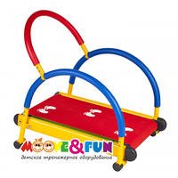 Тренажер детский механический "Беговая дорожка с диском-твист" (SH-01-T) 