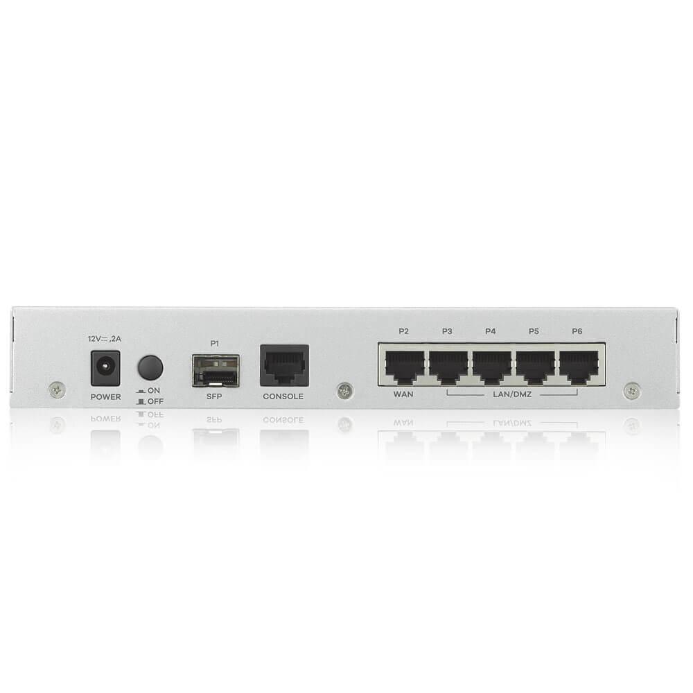 Zyxel VPN50 Межсетевой экран 2xWAN GE (RJ-45 и SFP), 4xLAN/DMZ GE, USB3.0 - фото 2 - id-p50538990