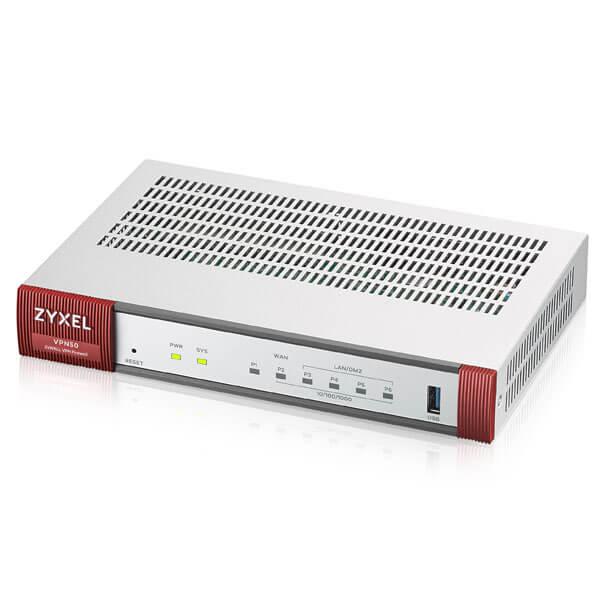 Zyxel VPN50 Межсетевой экран 2xWAN GE (RJ-45 и SFP), 4xLAN/DMZ GE, USB3.0 - фото 4 - id-p50538990