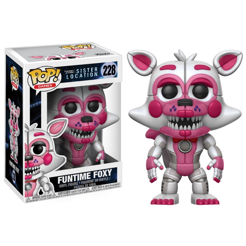 Funko POP! Games "Five Nights at Freddy's" Виниловая Фигурка Фантайм Фокси (Funtime Foxy) №228