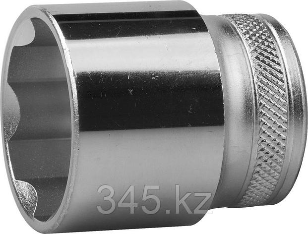 Торцовая головка KRAFTOOL "INDUSTRIE QUALITAT", Cr-V, SUPER-LOCK, хромосатинированная, 1/2", 30 мм , фото 2