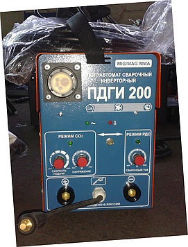 Машина полуавтоматической сварки инверторного  типа ПДГИ-215 220В "мустанг"