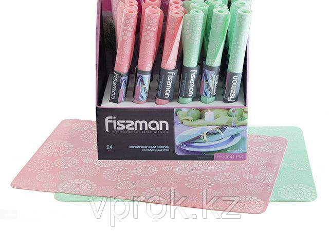 0641 FISSMAN Сервировочный коврик на обеденный стол 45x30 см (силикон) - фото 1 - id-p50593397