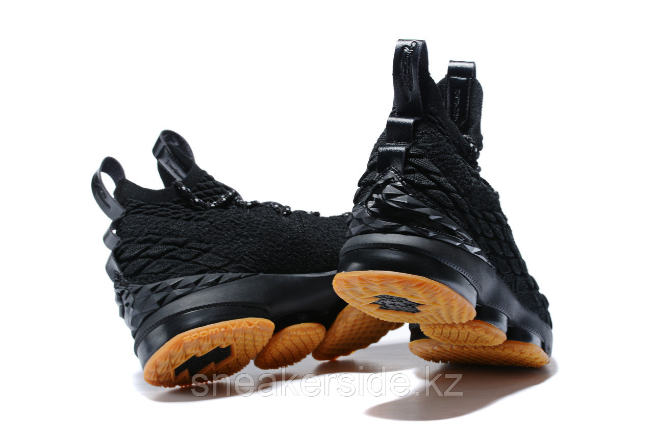 Баскетбольные кроссовки Nikе LeBron XV (15) "Black/Gym" (40-46) - фото 5 - id-p50596015