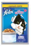 Felix, Котята Курица 85г, Феликс Влажный корм для котят Аппетитные кусочки