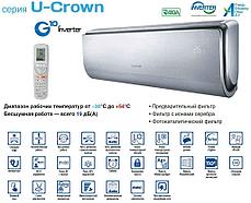 Настенный кондиционер Gree GWH12UB серии U-crown Inverter (инсталляция в комплекте), фото 2