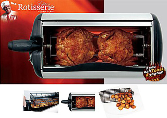 Универсальный компактный гриль Ротиссери (My Rotisserie)