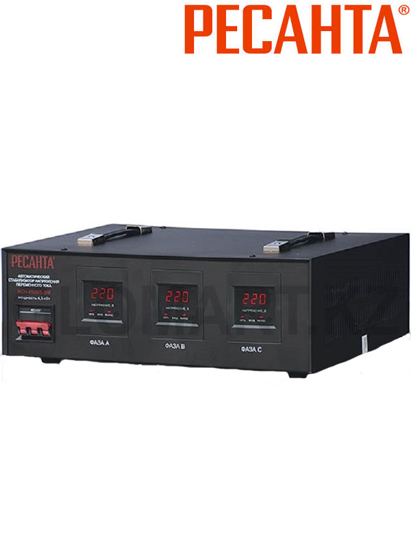 Выпрямитель Ресанта АСН-4500/3-ЭМ, 380 В