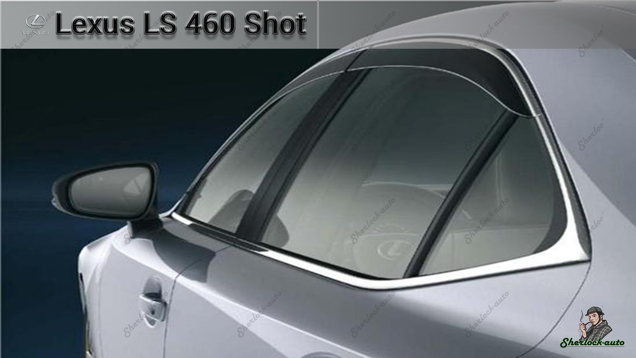 Оригинальные Ветровики (дефлекторы окон) Lexus LS460 2006+ короткая база