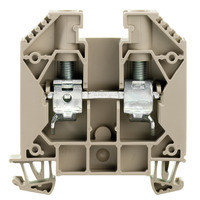 WDU 16 Проходная клемма, Винтовое соединение, 16 mm², 1000 V, 76 A, Темно-бежевый Weidmuller, фото 2