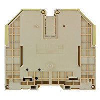 WDU 70/95 Проходная клемма, Винтовое соединение, 95 mm², 1000 V, 232 A, Темно-бежевый Weidmuller