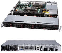 Сервер Rack 1U, 2xXeon Scalable LGA3647, 8xDDR4 LRDIMM 2666, 8x2.5HDD, RAID 0,1,10,5, 2xGLAN, 2x600W, фото 2