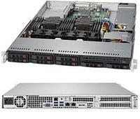 Сервер Rack 1U, 2xXeon Scalable LGA3647, 12xDDR4 LRDIMM 2666, 8x2.5HDD, RAID 0,1,10,5, 2xGLAN, 600W