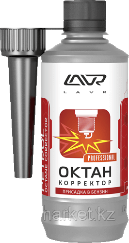 Октан корректор присадка в бензин (на 40-60 л) с насадкой LAVR Petrol octane corrector 310мл - фото 1 - id-p50638918