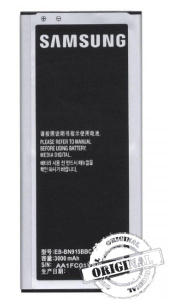 Заводской аккумулятор для Samsung Galaxy Note Edge N915, с NFC модулем (EB-BN915BBC, 3000 mah)