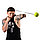 Тренажер теннисный мяч на голову для бокса Fight ball на резинке, фото 2