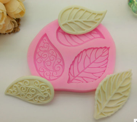Силиконовая форма для мыла и шоколада "Листья"