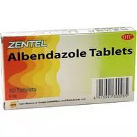 Таблетки от паразитов - Albendazole Tablets