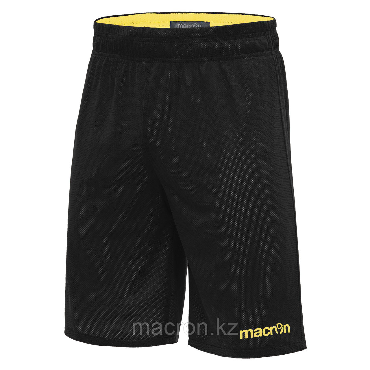 Баскетбольные шорты Macron DENVER Черный/Желтый, XS - фото 1 - id-p50730885