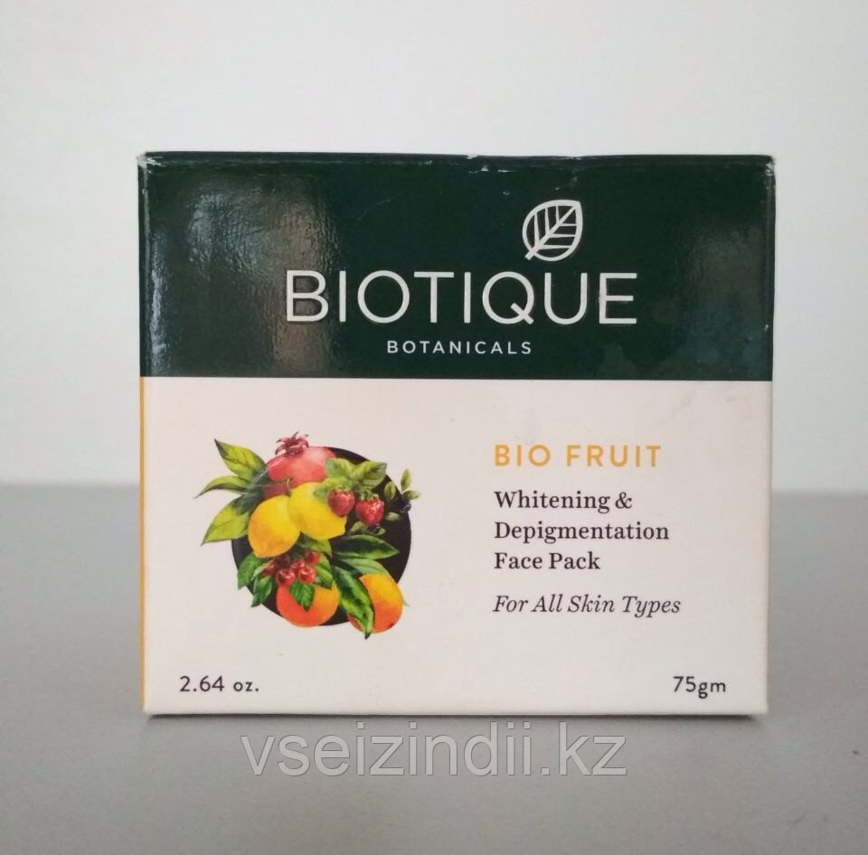 Маска для лица Био Фрукты, Биотик (Boi Fruit, Biotique), 75 мл