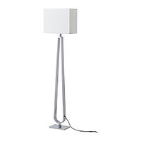 Светильник напольный КЛАБ белый с оттенком ИКЕА, IKEA , фото 1