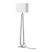 Светильник напольный КЛАБ белый с оттенком ИКЕА, IKEA 
