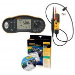 Fluke 1662/T110 KIT/D - комплект многофункционального тестера электроустановок и пробника напряжения с ПО DMS