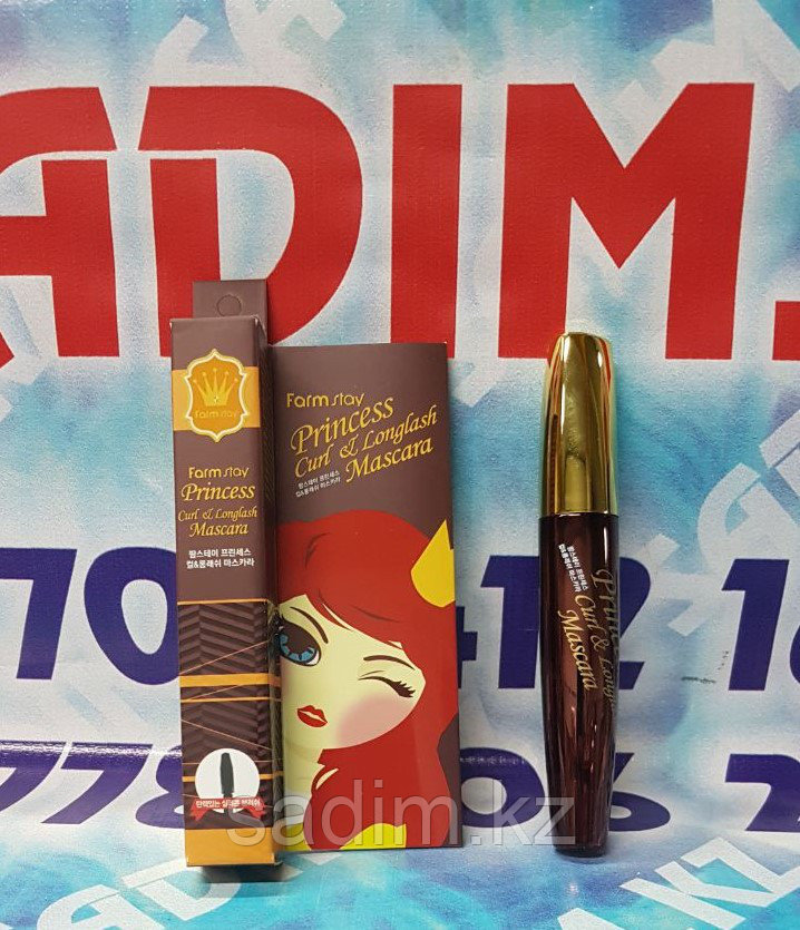 FarmStay Princess Curl & Longlash Mascara - Тушь для подкручивания и удлинения ресниц