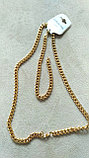 Комплект цепь и браслет  "Ромбо" позолота, фото 2