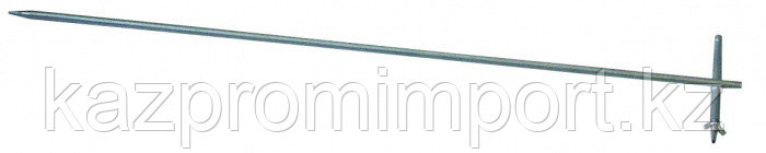 Штырь заземления из нержавеющей стали РЛПА.305177.004 - 1 м, фото 1