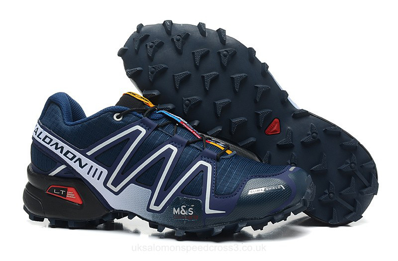 Кроссовки трейловые Salomon Speedcross 3  blue