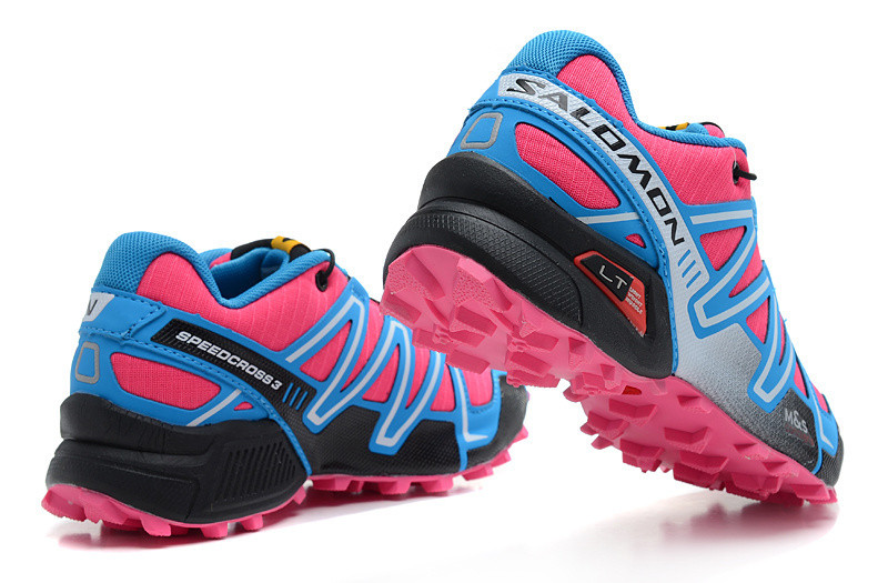 Кроссовки трейловые Salomon Speedcross 3 Pink Blue - фото 4 - id-p50767280